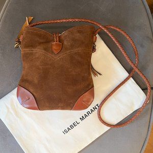 NWT! Isabel Marant Taggy Baggy - Cognac